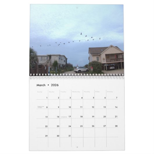 Pawleys Island Wall Calendar Design 7 Kalender (Mar 2026)