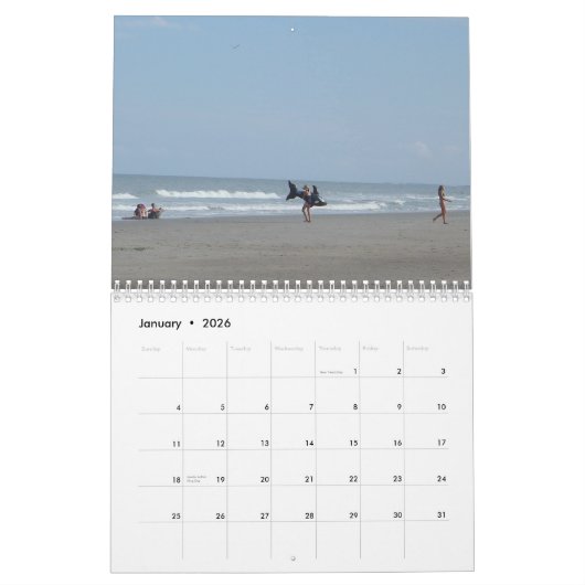 Pawleys Island Wall Calendar Design 7 Kalender (Jan 2026)
