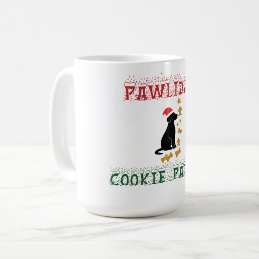 “Pawliday Treat Inspector Xmas Mug Koffiemok (Voorkant links)