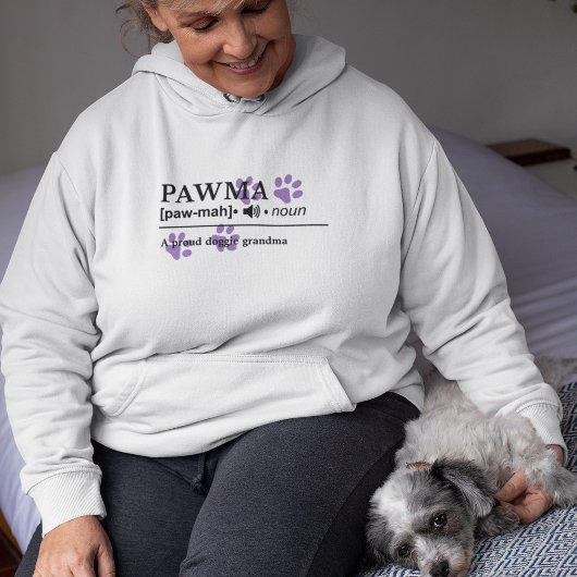 Pawma - definitie - Doggie Grandma Hoodie