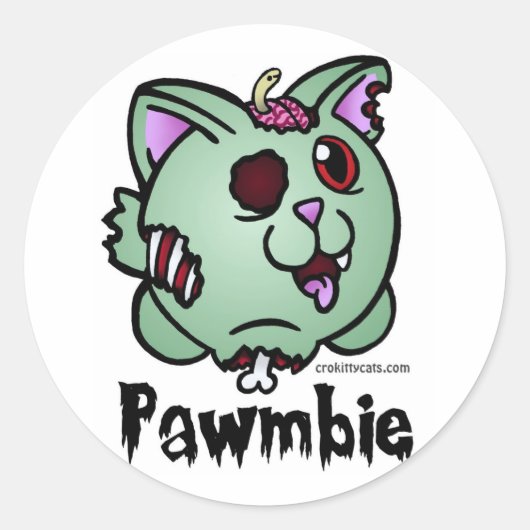 Pawmbie Sticker Sheet (Voorkant)
