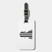 PAWN BAR CODE Schaakstuk Patroonontwerp Bagagelabel (Voorkant verticaal)