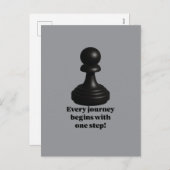 Pawn Feestdagenkaart (Voorkant / Achterkant)