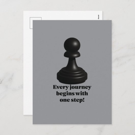 Pawn Feestdagenkaart (Voorkant / Achterkant)