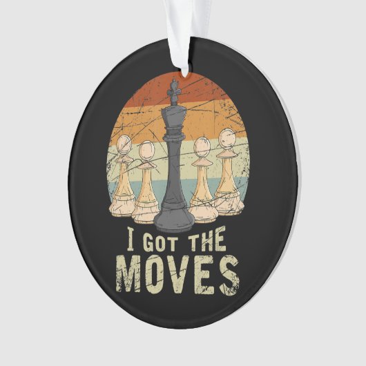 Pawn King Chess Figuur Chessmen Gift Chess Ornament (voorkant)