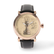 Pawn King, ouderwetse  schaakspeler cadeau