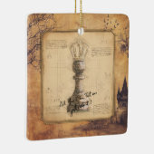 Pawn King / Queen  ouderwets schaakgeschenk Keramisch Ornament (Rechts)