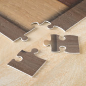 "Pawn King / Queen" schaakbordspeler cadeau Legpuzzel (Zijkant)