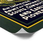 Pawnee Bill Wild West White Buffalo Poster (Hoek)