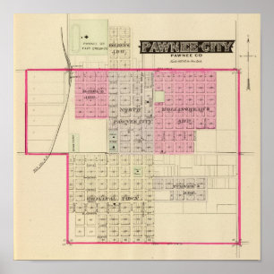 Pawnee City, Nebraska Poster