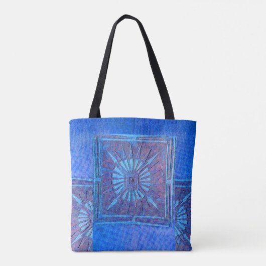 PAWNEE MORNING STAR, Blue Canvas tas (Achterkant)