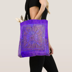 PAWNEE MORNING STAR, Blue Paarse Canvas tas