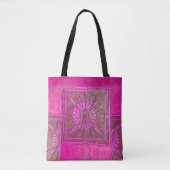 PAWNEE MORNING STAR, Roze FuchsiaTote Bag Tote Bag (Voorkant)