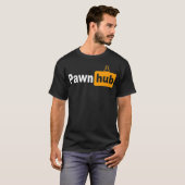 PawnHub Funny Chess for Men T-shirt (Voorkant volledig)