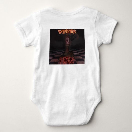 PAWNS BABY BODYSUIT (Achterkant)