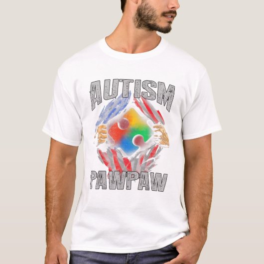 Pawpaw American Flag T-shirt (Voorkant)