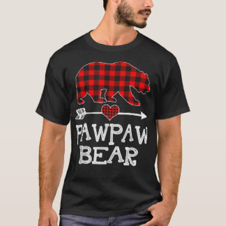 Pawpaw Beer Kerstmis Pajama Red Pset Buffalo Fam T-shirt