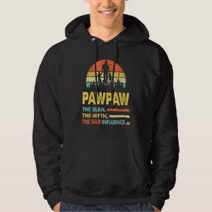 Pawpaw De Man De Mythe De Slechte Invloed Vaders Hoodie