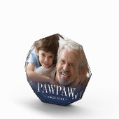 Pawpaw Grandpa Jaar ingesteld Fotoblokken (Rechts)