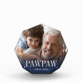 Pawpaw Grandpa Jaar ingesteld Fotoblokken (Voorkant)