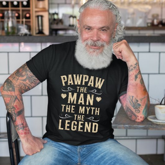 PAWPAW | Het Man De mythe De legende Vaderdag T-shirt