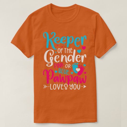 Pawpaw houdt van je Houder van de Gender Reopenbaa T-shirt (Design voorkant)