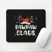 Pawpaw Kerstman Kerstmuts Rendier Leuk Kerstmis Fa Muismat (Met muis)