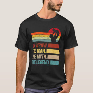 Pawpaw Man Myth Legend Familie matchen Vat T-shirt