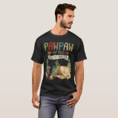 Pawpaw Of The Happy Camper First Birthday Camng  T-shirt (Voorkant volledig)