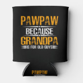 Pawpaw omdat opa voor oude jongens blikjeskoeler (Voorkant)