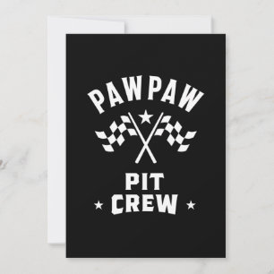 PawPaw Pit Crew Bedankkaart