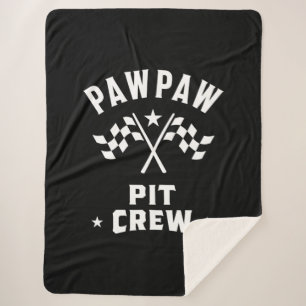 PawPaw Pit Crew Sherpa Deken