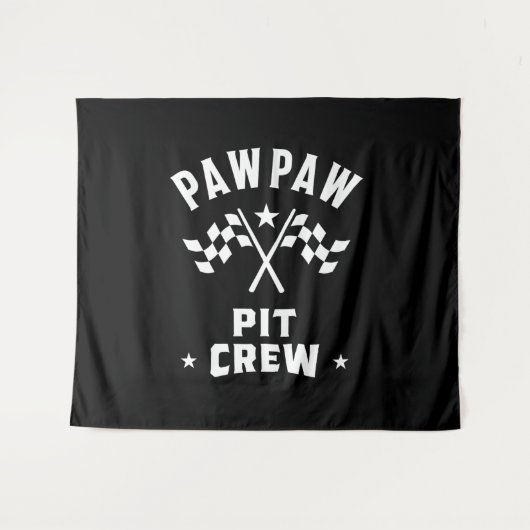PawPaw Pit Crew Wandkleed (Voorkant (horizontaal))