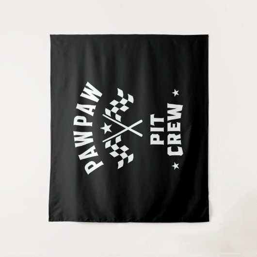 PawPaw Pit Crew Wandkleed (Voorkant)