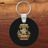 Pawpaw saurus chaos manager opa vader grap grapje sleutelhanger (Voorkant)