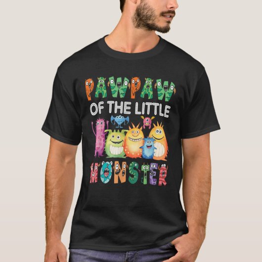 Pawpaw van het kleine monster Kinder 1e verjaardag T-shirt (Voorkant)