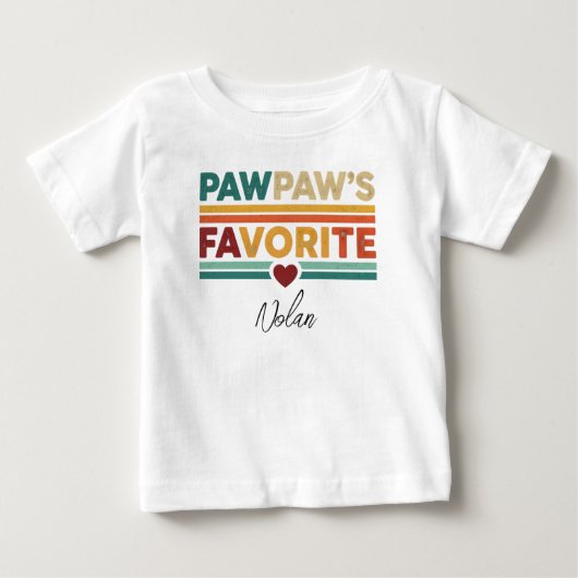 Pawpaw's Favoriete Retro Eenvoudige Moderne Script (Voorkant)