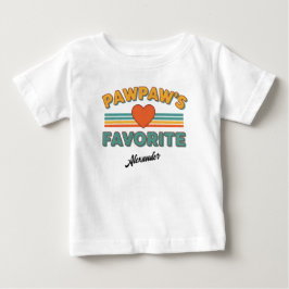 Pawpaw's Favoriete Vintage Eenvoudige Script Naam