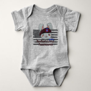 "PawPaw's Little 82nd Airborne Paratrooper" Romper