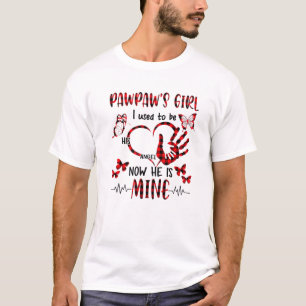 Pawpaw's meisje dat ik vroeger zijn engel was, nu t-shirt