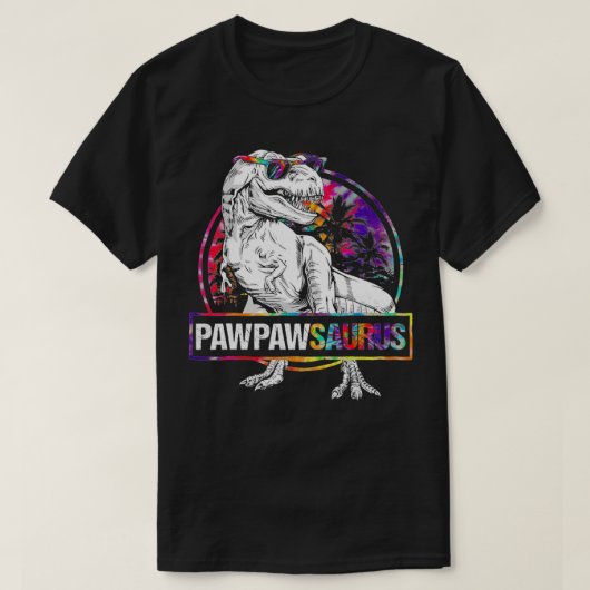 PawPawsaurus Dinosaur PawPaw Saurus Family Matchin T-shirt (Design voorkant)