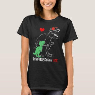 Pawpawsaurus Papa Rex Autisme Bewustzijn Trotse Va T-shirt