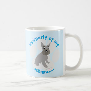 Pawperty of My Schnauzer Koffiemok