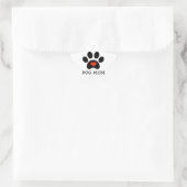 Pawprint Dog Mama Ster Sticker (Tas)