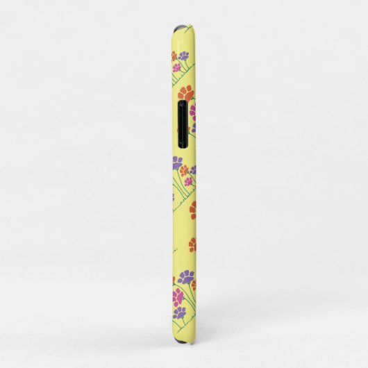 Pawprint Flower Garden Case-Mate iPhone Case (Achterkant/rechts)