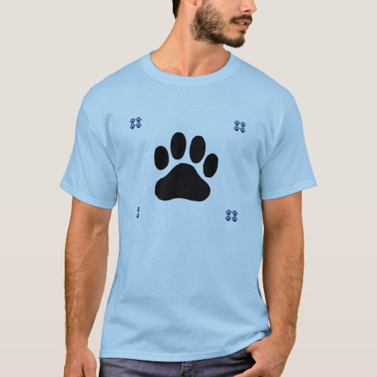 PawPrint - Gepersonaliseerd T-shirt (Voorkant)