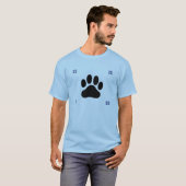PawPrint - Gepersonaliseerd T-shirt (Voorkant volledig)