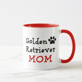 Pawprint Golden Retriever mama Mok