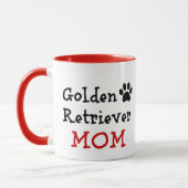 Pawprint Golden Retriever mama Mok (Links)