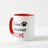 Pawprint Golden Retriever mama Mok (Voorkant links)